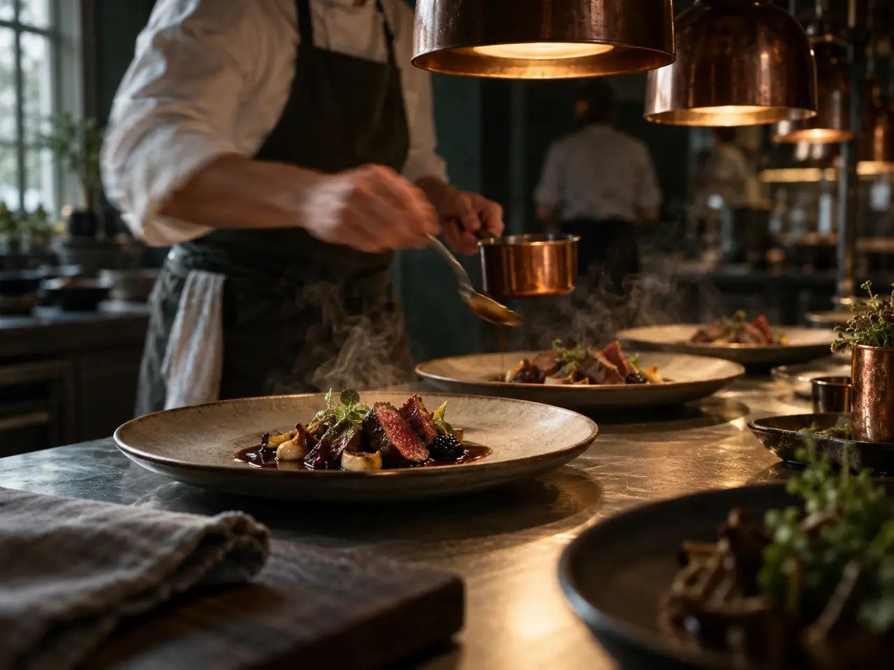 Service en cuisine : gibier sauvage pour professionnels